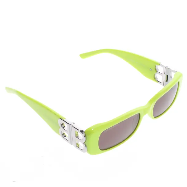 Sunglasses, in Light Green, Synthetic, Balenciaga