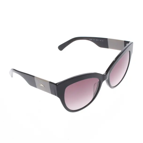 Sonnenbrille, in Schwarz, Kunststoff, Longchamp