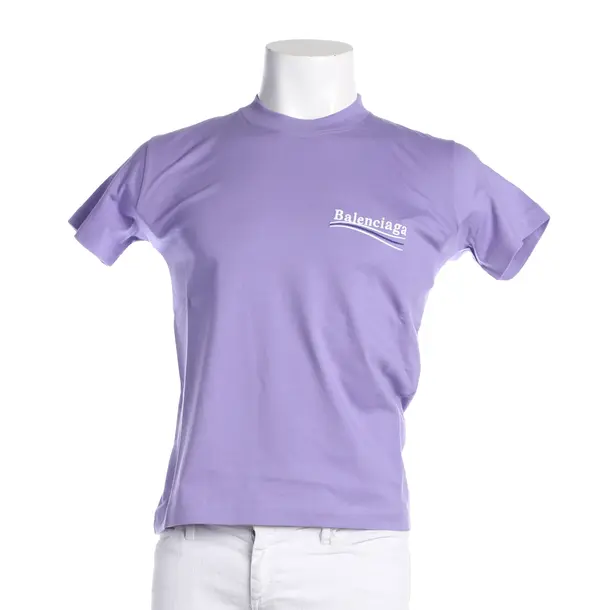 T-Shirt, in Lavender, Cotton, Balenciaga
