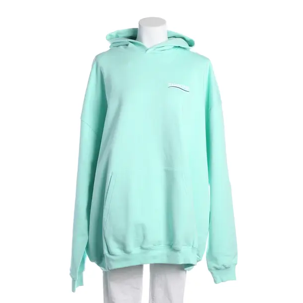 Hoodie, in Light Green, Cotton, Balenciaga