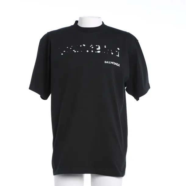 T-Shirt, in Schwarz, Baumwolle, Balenciaga