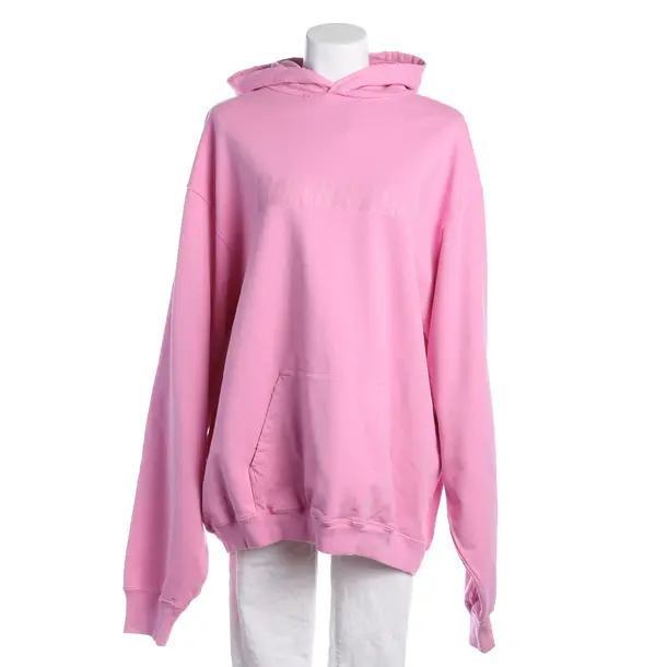 Hoodie, in Rosa, Baumwolle, Balenciaga