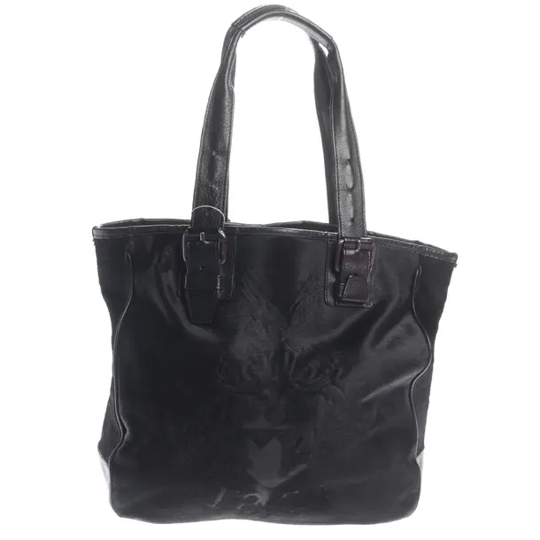 Shopper Bag, in Black, Leather, Bally