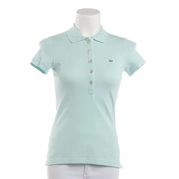 Poloshirt, in Hellblau, Baumwolle, Lacoste