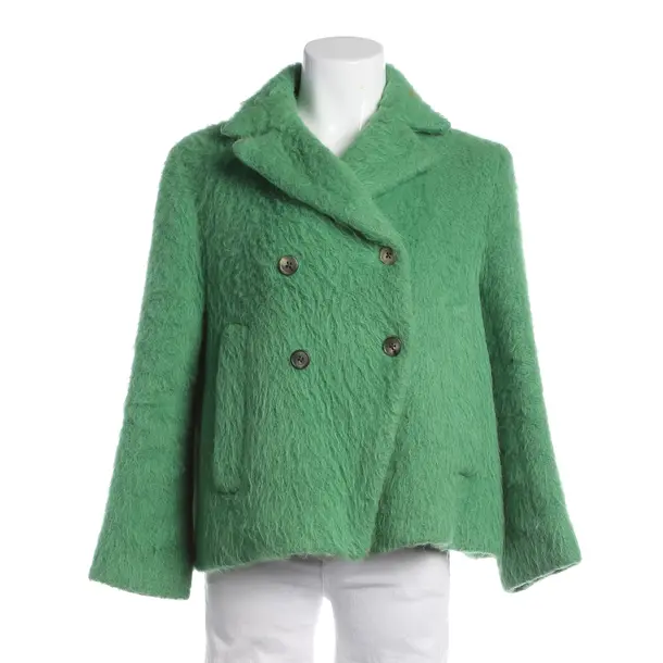 Winterjacke, in Grün, Wolle, Marni