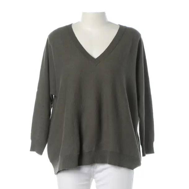 Kaschmirpullover, in Grün, Kaschmir, Lisa Yang