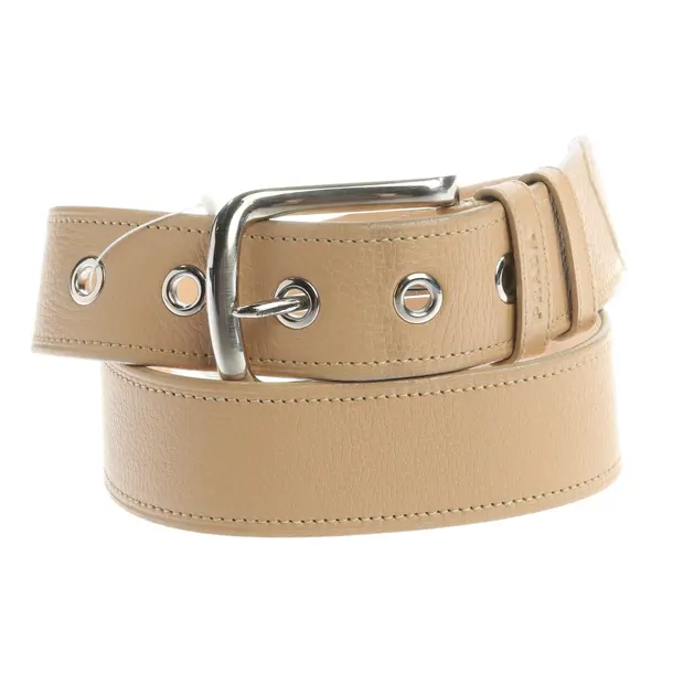 Gürtel, in Hellbraun, Leder, Prada