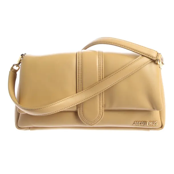 Schultertasche, in Hellbraun, Leder, Jacquemus