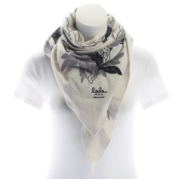 Schal, in Beige, Baumwolle, Lala Berlin