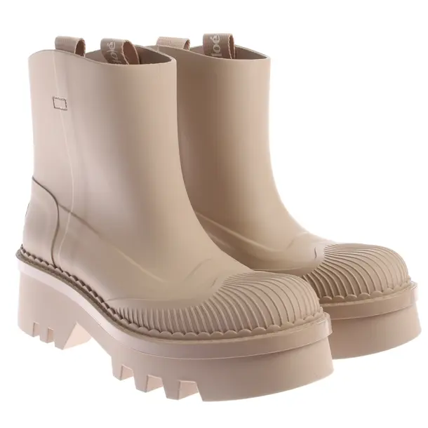 Ankle Boots, in Light Brown, Chloé