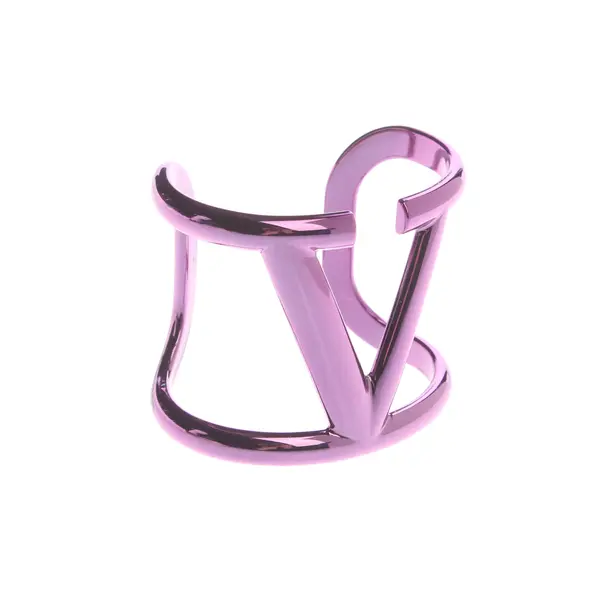 Armband, in Lila, Metall (metallisch, metallisiert), Valentino