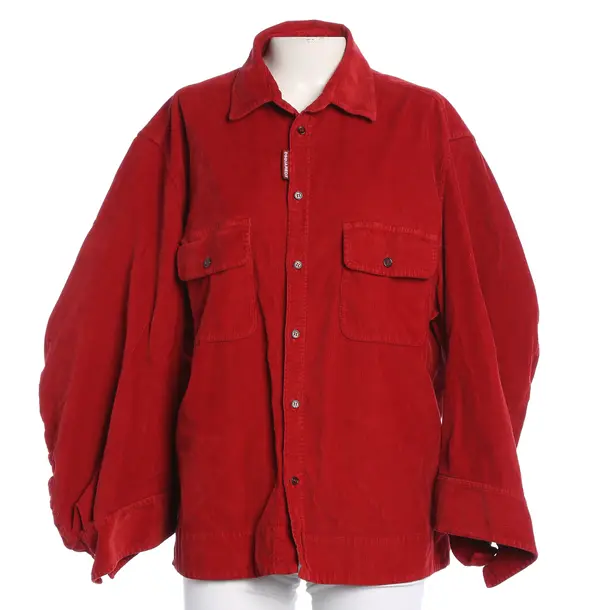 Blouse, in Red, Cotton, Dsquared