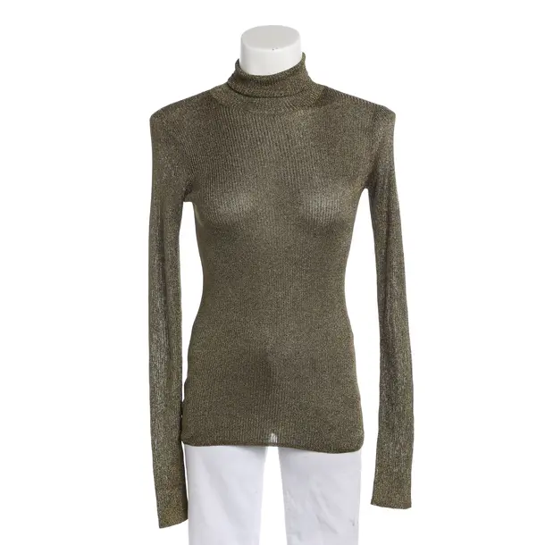 Long Sleeve Shirt, in Gold, Viscose, Isabel Marant