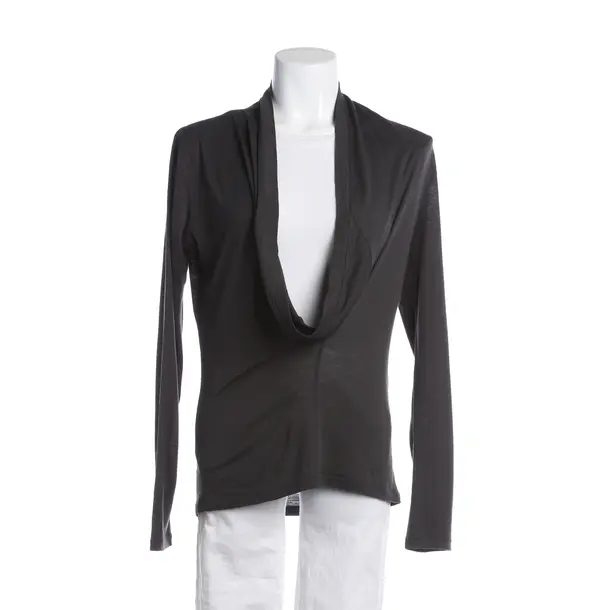 Longsleeve, in Dunkelgrau, Wolle, Maison Martin Margiela