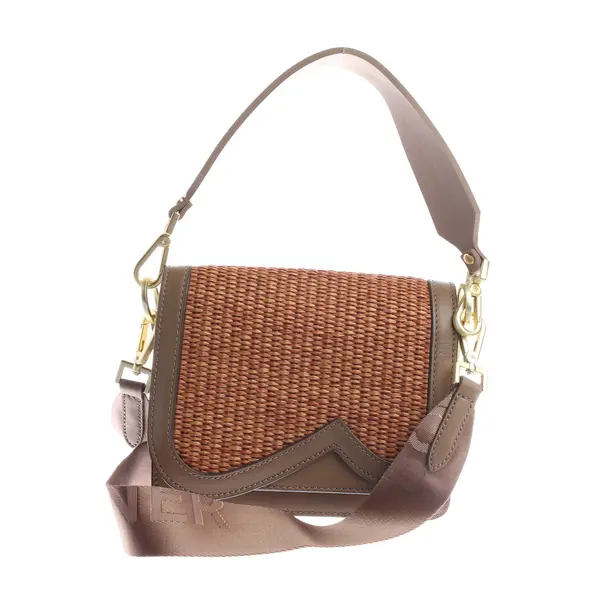 Cross Body Bag, in Brown, Leather, Bogner