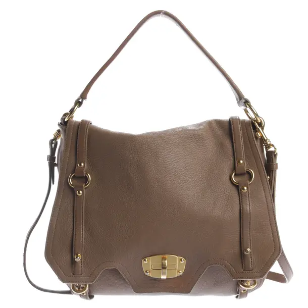 Borsa a cinture a tracolla, in Marrone, Pelle, Miu Miu