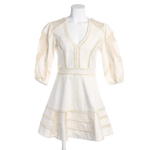 Kleid, in Weiß, Baumwolle, Maje