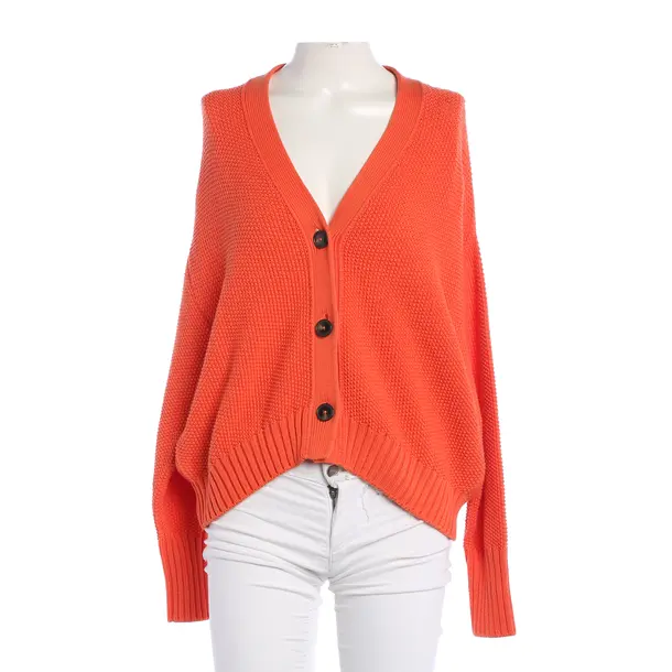Cardigan, in Orange, Cotton, Closed