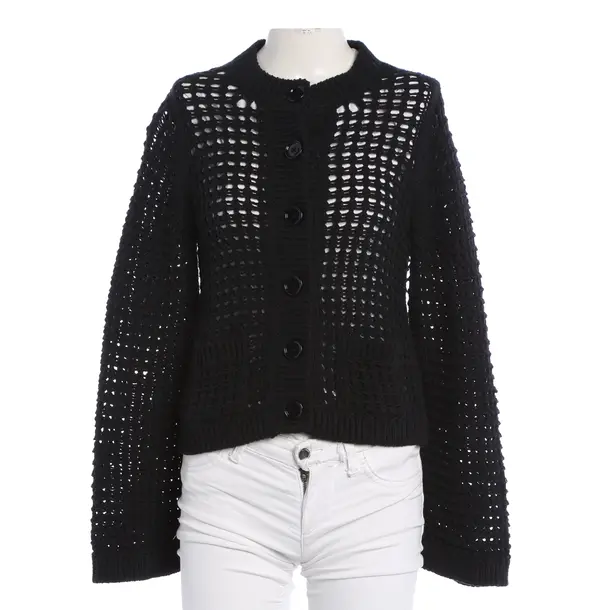 Cardigan, in Black, Cotton, Dorothee Schumacher