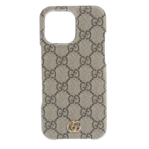 Phone Case, in Brown, Leather, Gucci