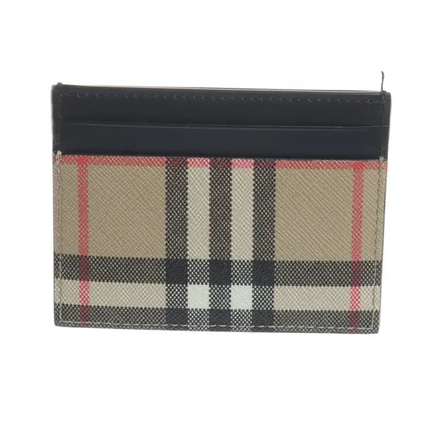 Card Holder, in Multicolored, Leather, Burberry