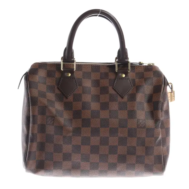 Handtasche, in Dunkelbraun, Canvas, Louis Vuitton