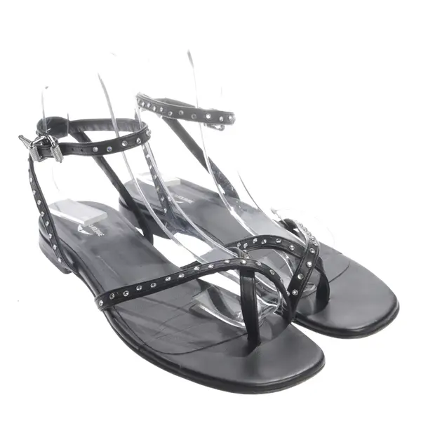 Strappy Sandals, in Black, Zadig & Voltaire