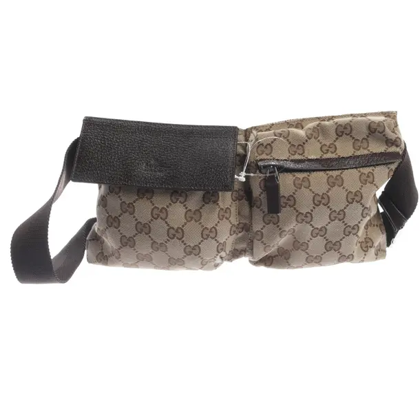 Gürteltasche, in Dunkelbraun, Polyamid, Gucci