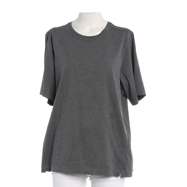 Shirt, in Grau, Baumwolle, Closed