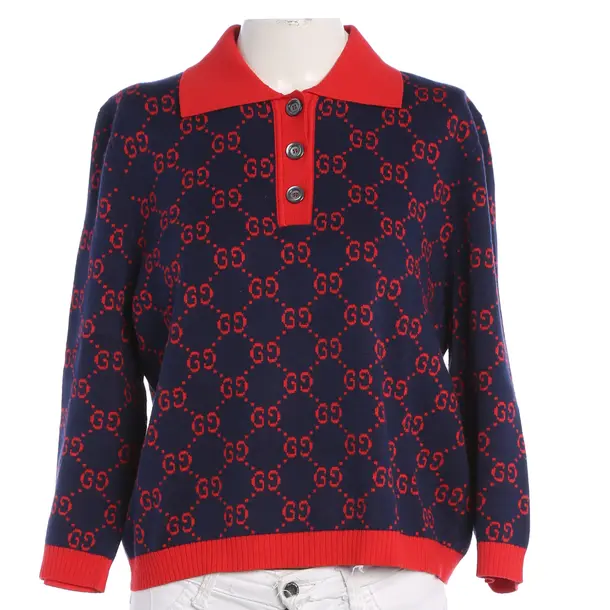 Jumper, in Blue, Cotton, Gucci