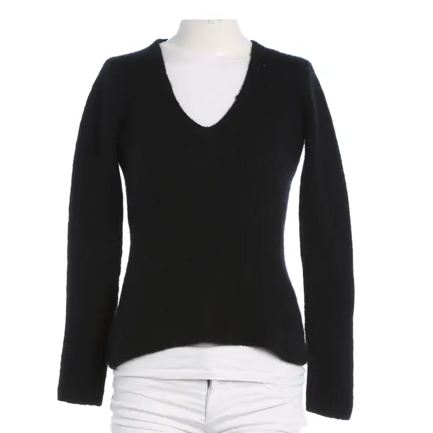 Pullover, in Schwarz, Kaschmir, Roberto Collina