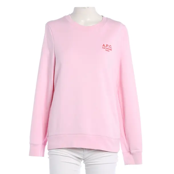 Sweatshirt, in Pink, Cotton, A.P.C
