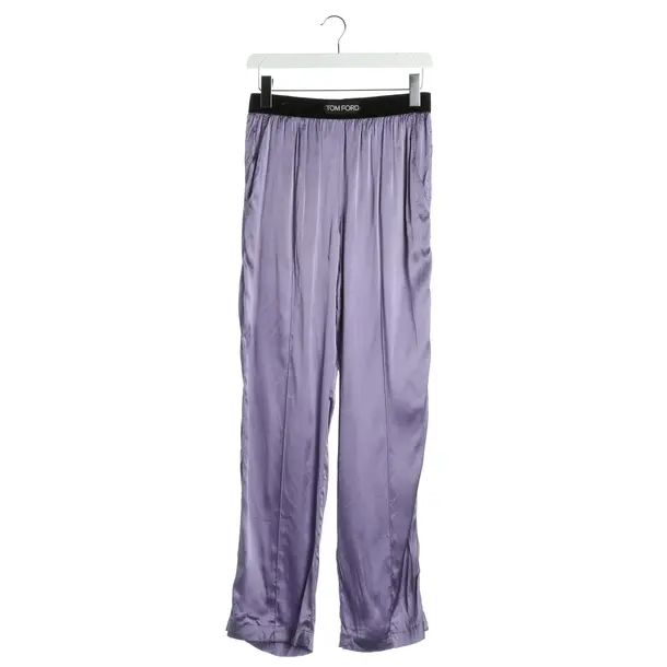 Pants, in Purple, Silk, Tom Ford