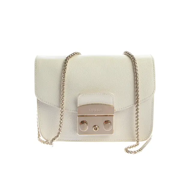 Cross Body Bag, in Cream, Leather, Furla