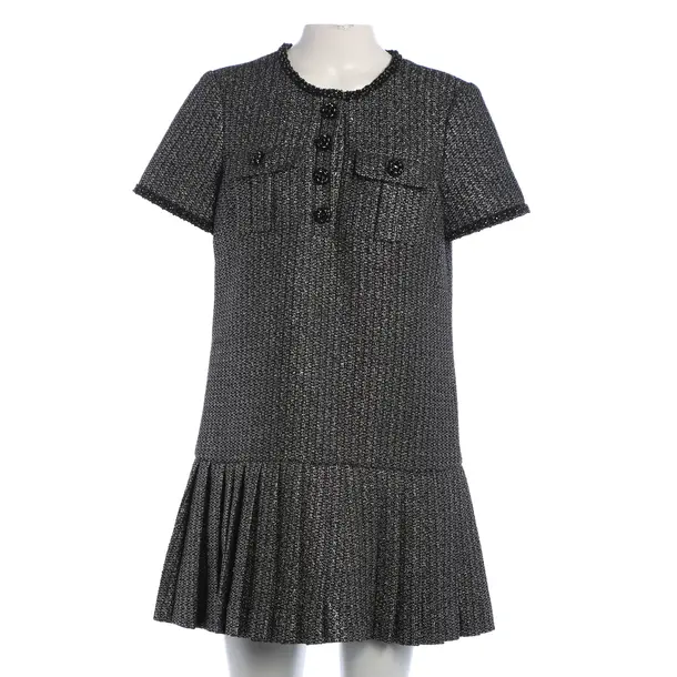 Dress, in Black, Polyester, self-portrait