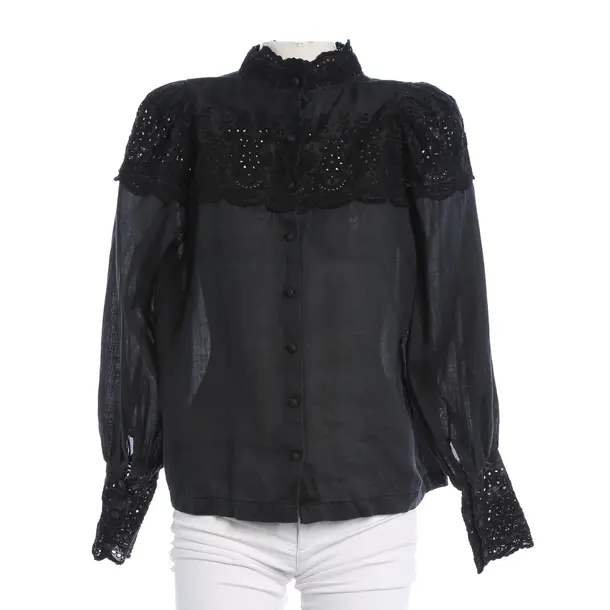 Blouse, in Black, Ramia, Róhe