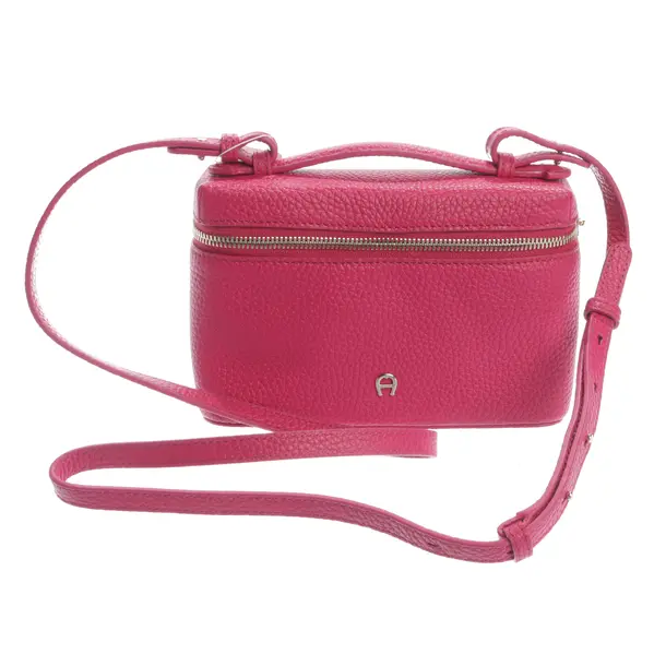 Shoulder Bag, in Pink, Leather, Aigner