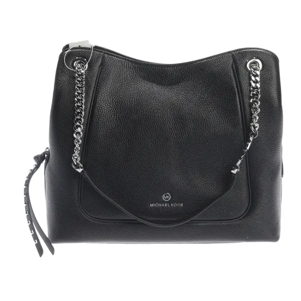 Schultertasche, in Schwarz, Leder, Michael Kors