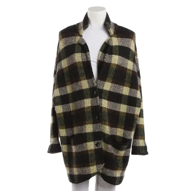 Mid-Season Coat, in Multicolored, Polyamide, Closed