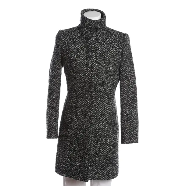 Cappotto mezza stagione, in Nero, Lana, Hugo Boss Etichetta Rossa