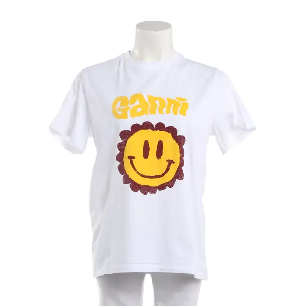 Shirt, in Multicolored, Cotton, Ganni