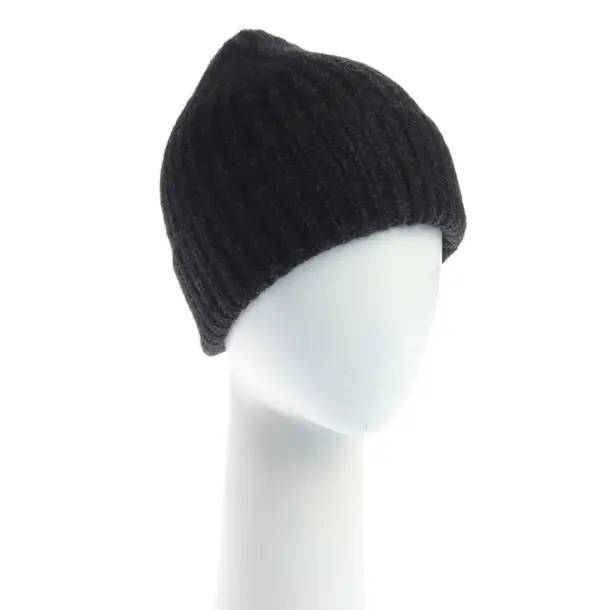 Mütze, in Schwarz, Wolle, Closed