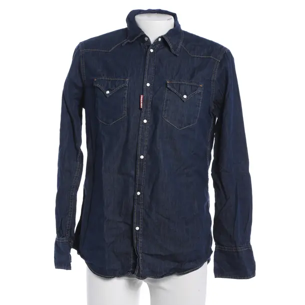Shirt, in Blue, Cotton, Dsquared