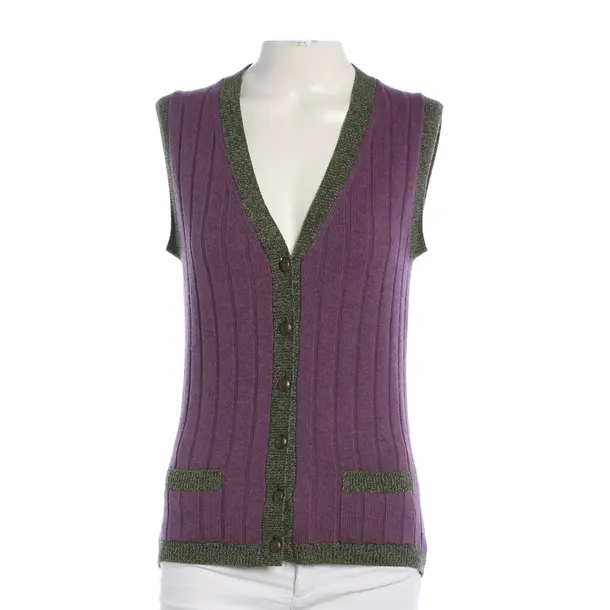 Weste, in Lila, Wolle, Chanel