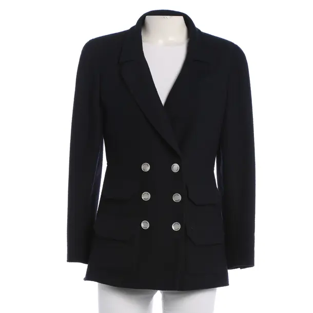 Blazer, in Navy, Wool, Chanel