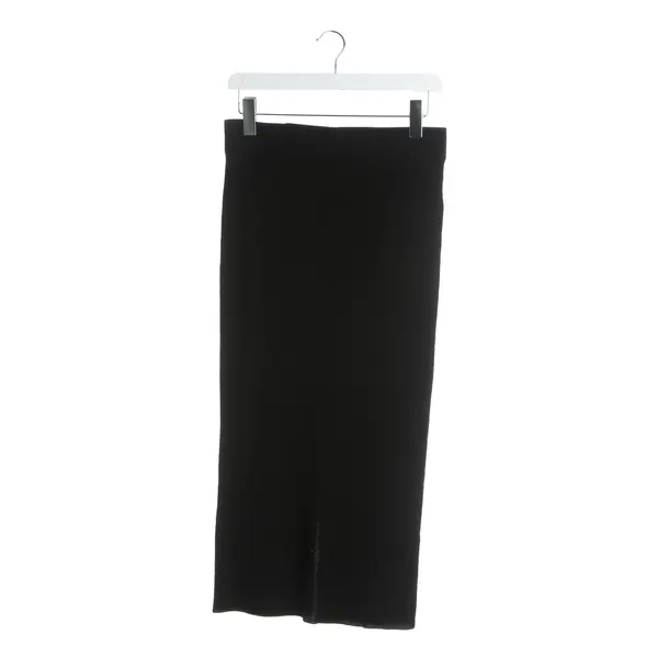 Skirt, in Black, Wool, Iheart