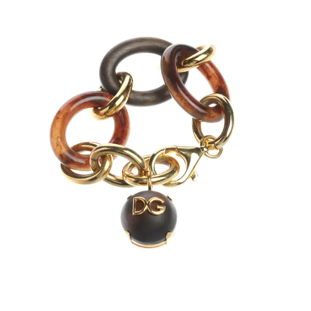 Bracciale, in Marrone, Altre fibre, Dolce e Gabbana