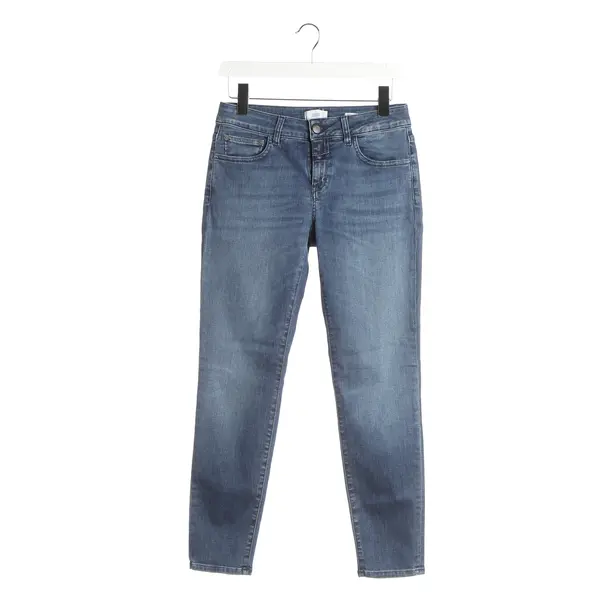 Jeans Straight Fit, in Blau, Baumwolle, Closed