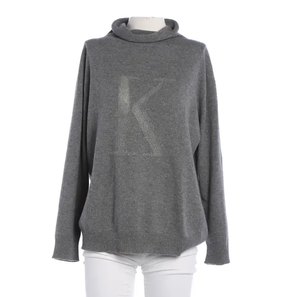 Kaschmirpullover, in Grau, Kaschmir, Fabiana Filippi
