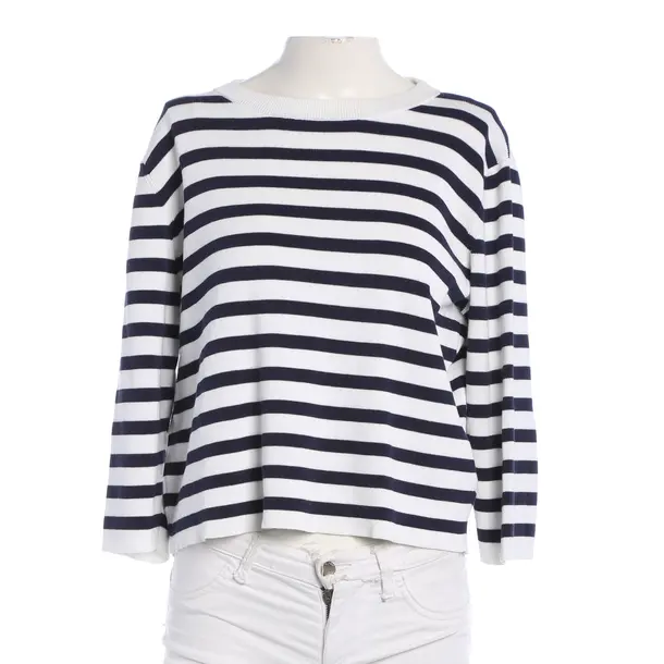 Pullover, in Weiß, Baumwolle, Allude